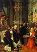 Adriaen Isenbrandt The Mass of St.Gregory China oil painting reproduction